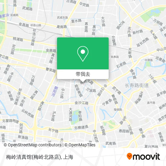 梅岭清真馆(梅岭北路店)地图