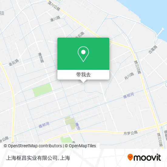 上海枢昌实业有限公司地图