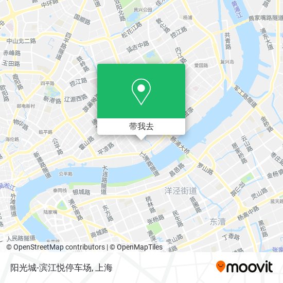 阳光城-滨江悦停车场地图