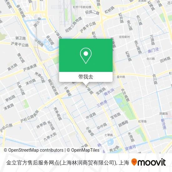 金立官方售后服务网点(上海林润商贸有限公司)地图