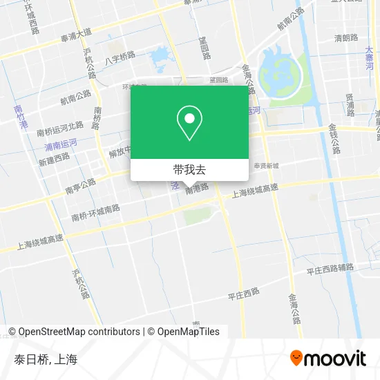 泰日桥地图