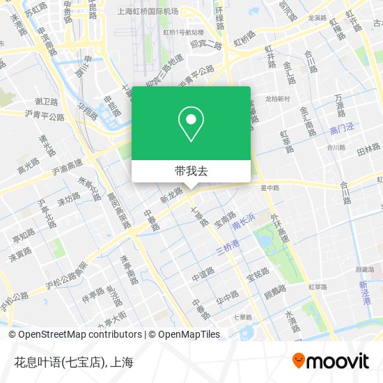 花息叶语(七宝店)地图