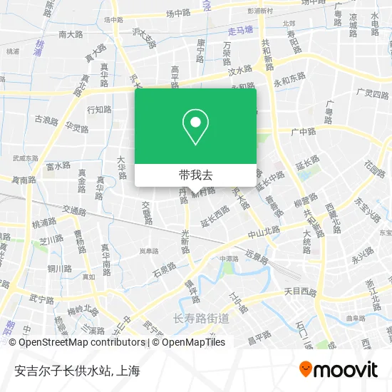安吉尔子长供水站地图