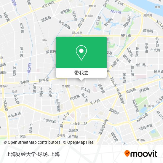 上海财经大学-球场地图