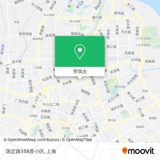 国定路358弄小区地图