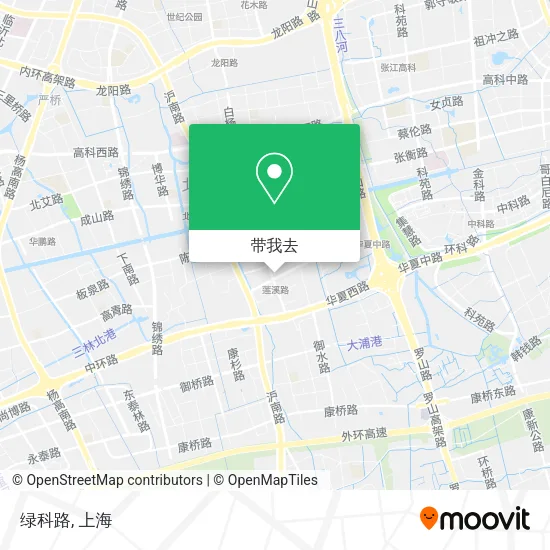绿科路地图