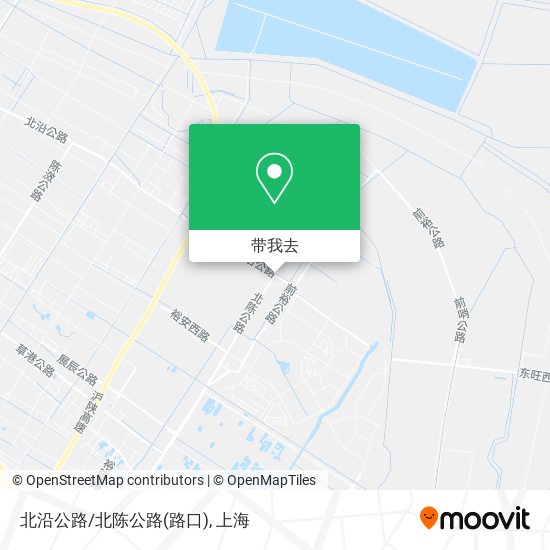 北沿公路/北陈公路(路口)地图