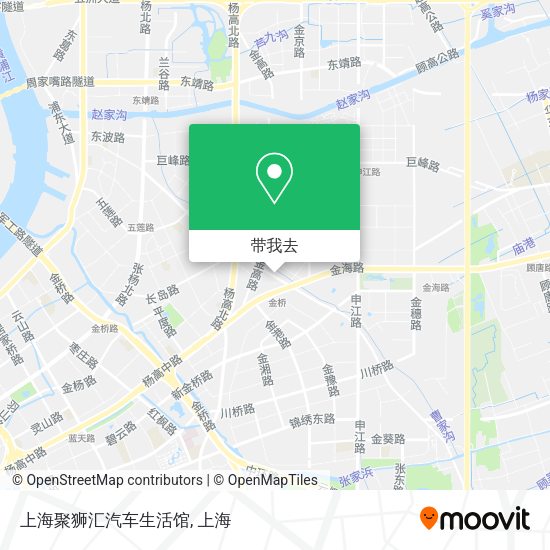 上海聚狮汇汽车生活馆地图