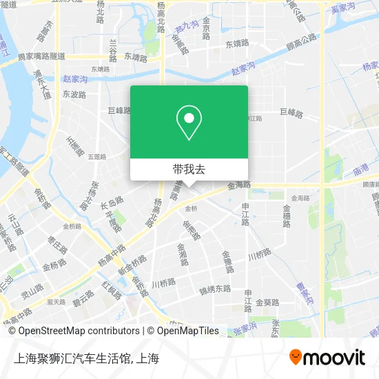 上海聚狮汇汽车生活馆地图