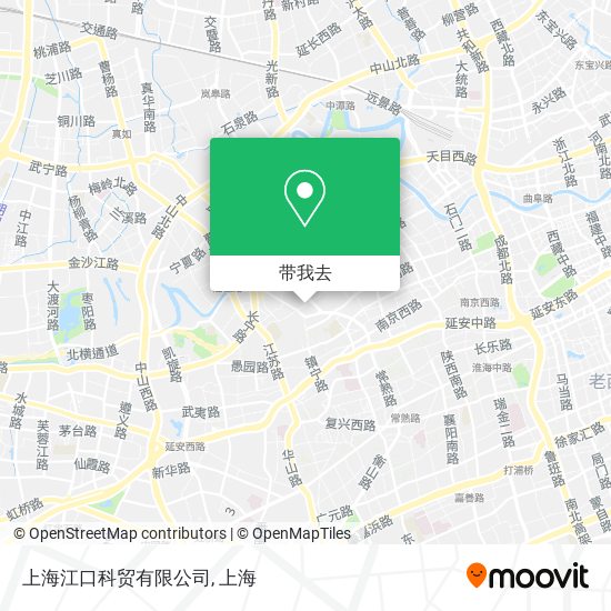 上海江口科贸有限公司地图