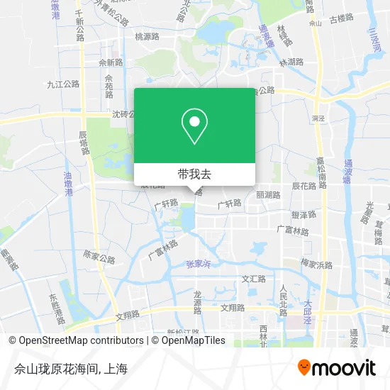 佘山珑原花海间地图