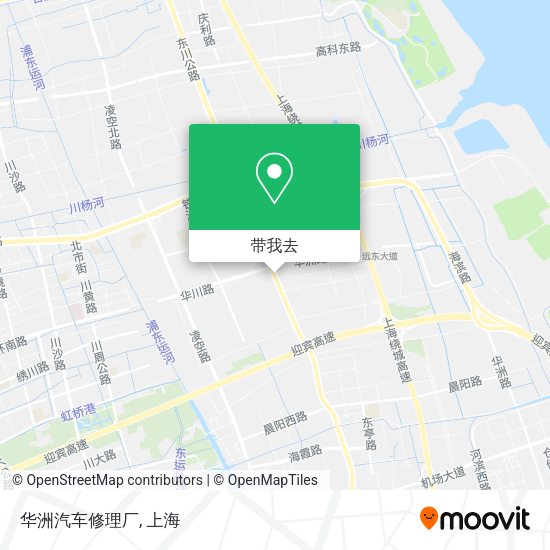 华洲汽车修理厂地图