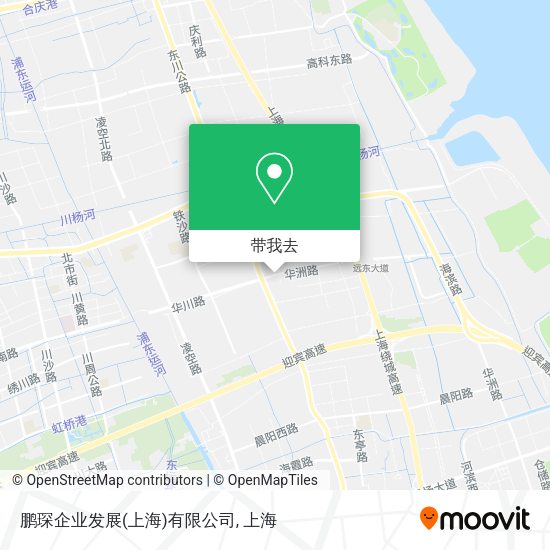 鹏琛企业发展(上海)有限公司地图
