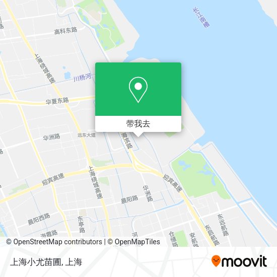 上海小尤苗圃地图