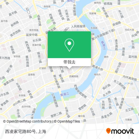 西凌家宅路80号地图