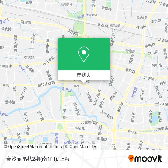 金沙丽晶苑2期(南1门)地图