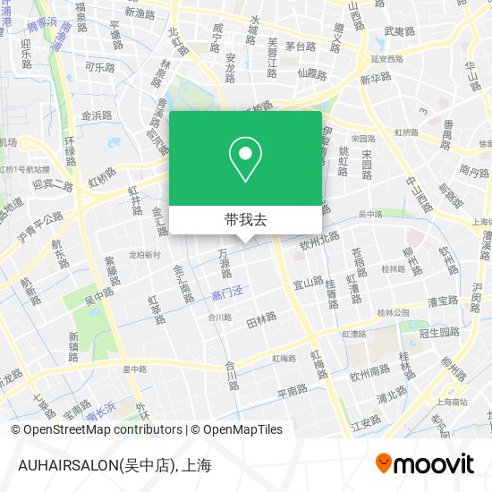 AUHAIRSALON(吴中店)地图