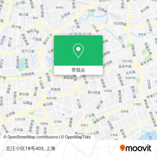 北汪小区18号403地图