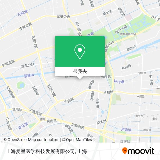 上海复星医学科技发展有限公司地图