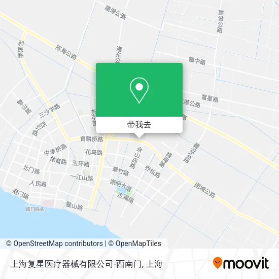 上海复星医疗器械有限公司-西南门地图