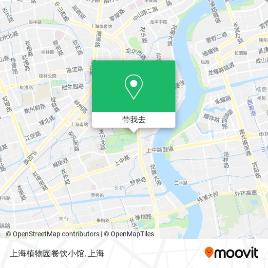 上海植物园餐饮小馆地图