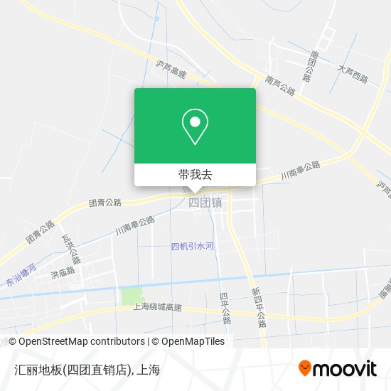 汇丽地板(四团直销店)地图