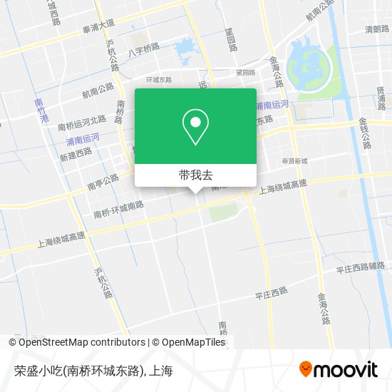 荣盛小吃(南桥环城东路)地图