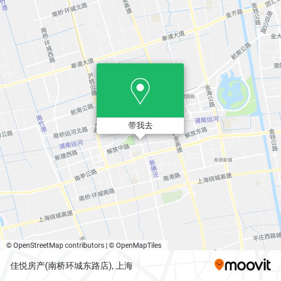 佳悦房产(南桥环城东路店)地图