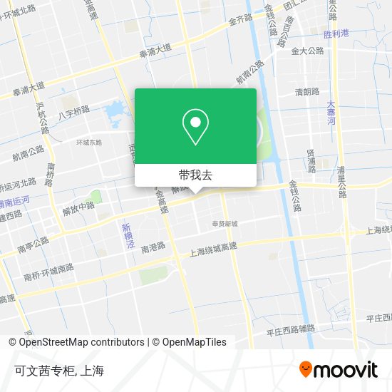 可文茜专柜地图