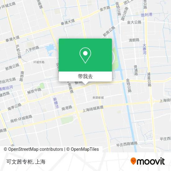 可文茜专柜地图