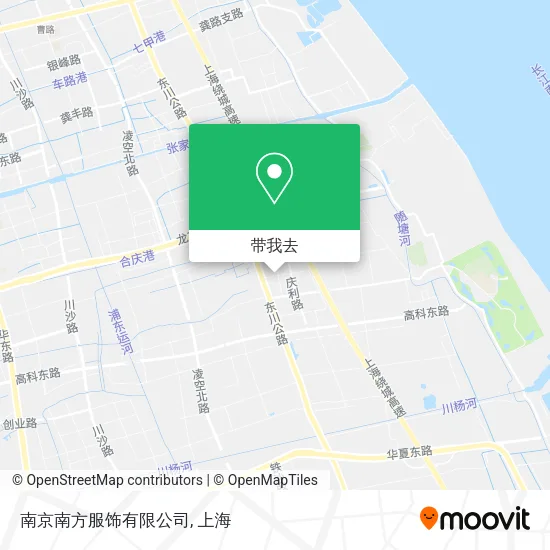南京南方服饰有限公司地图