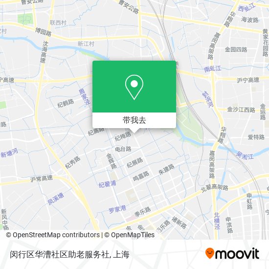 闵行区华漕社区助老服务社地图