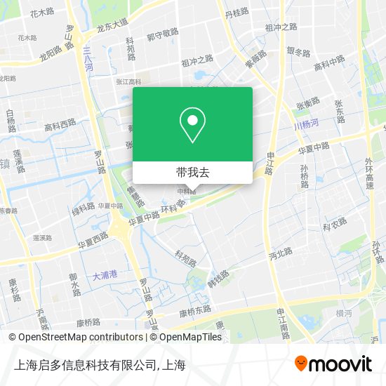 上海启多信息科技有限公司地图
