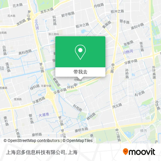 上海启多信息科技有限公司地图