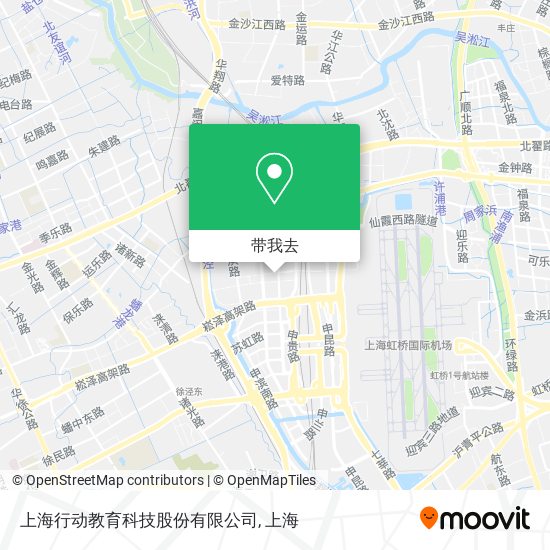 上海行动教育科技股份有限公司地图