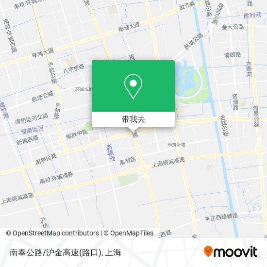 南奉公路/沪金高速(路口)地图