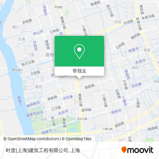 时度(上海)建筑工程有限公司地图