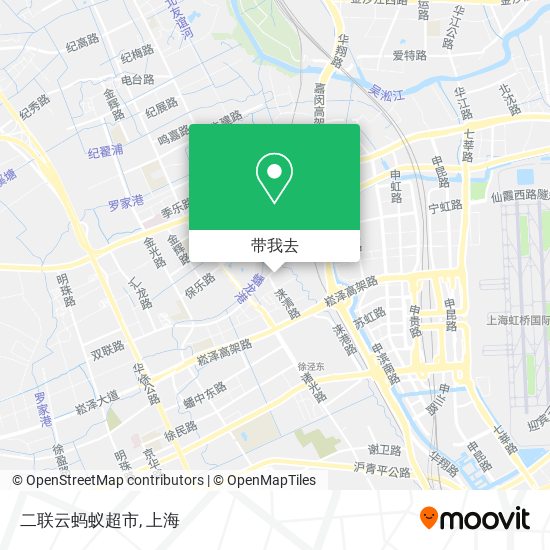 二联云蚂蚁超市地图