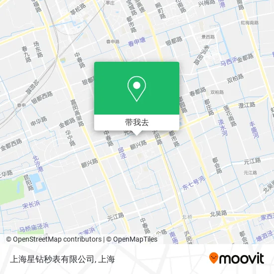 上海星钻秒表有限公司地图