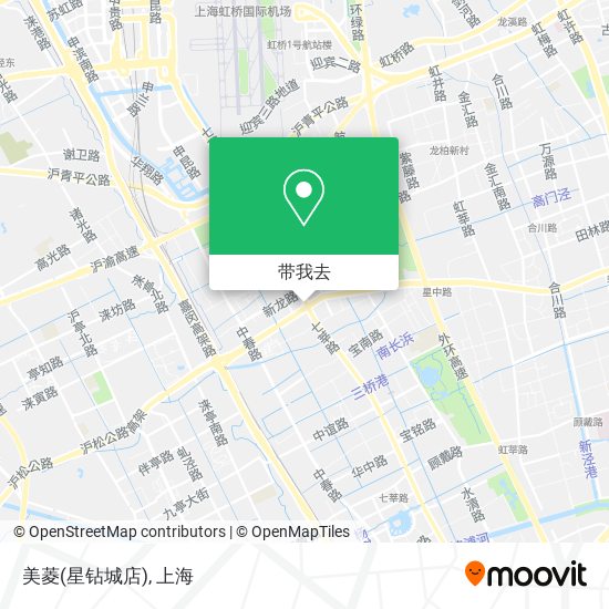 美菱(星钻城店)地图