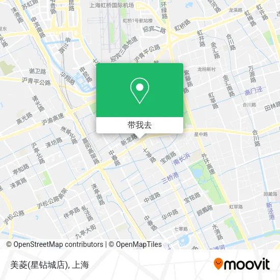 美菱(星钻城店)地图