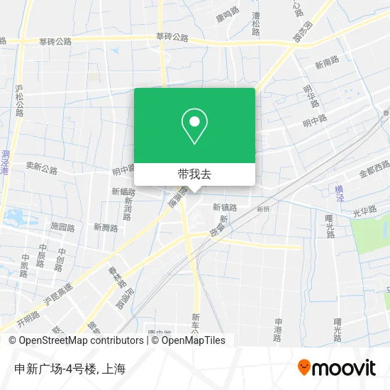 申新广场-4号楼地图