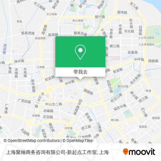 上海聚翰商务咨询有限公司-新起点工作室地图