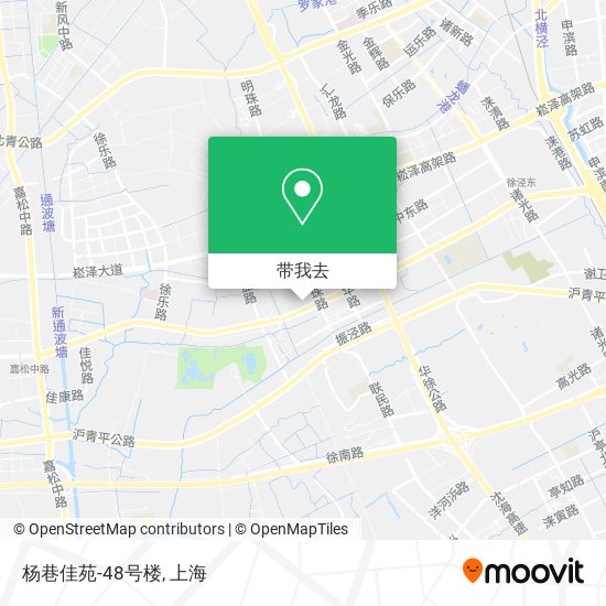 杨巷佳苑-48号楼地图