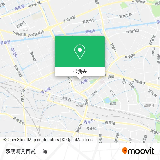 双明厨具百货地图