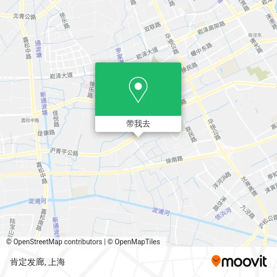 肯定发廊地图