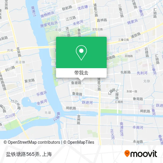 盐铁塘路565弄地图