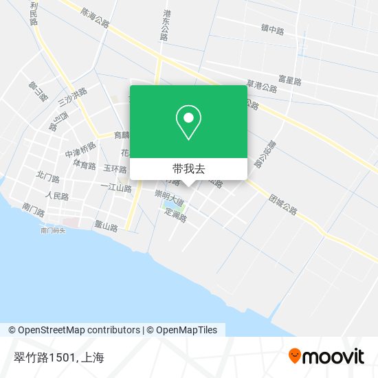 翠竹路1501地图