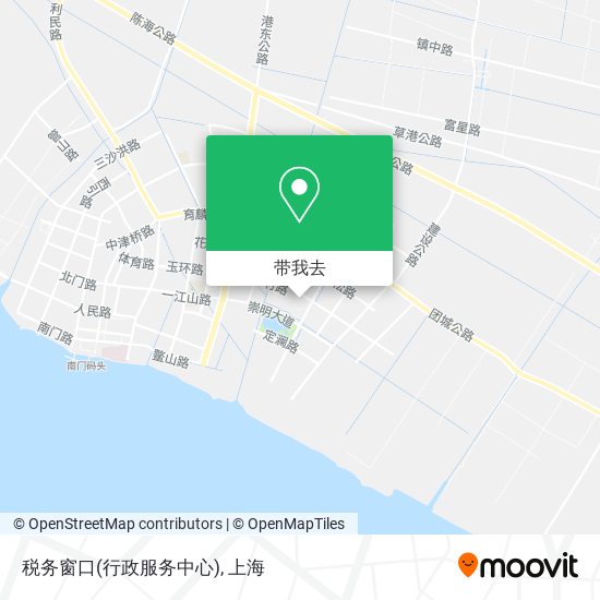 税务窗口(行政服务中心)地图