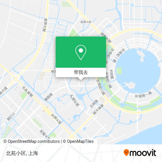 北苑小区地图